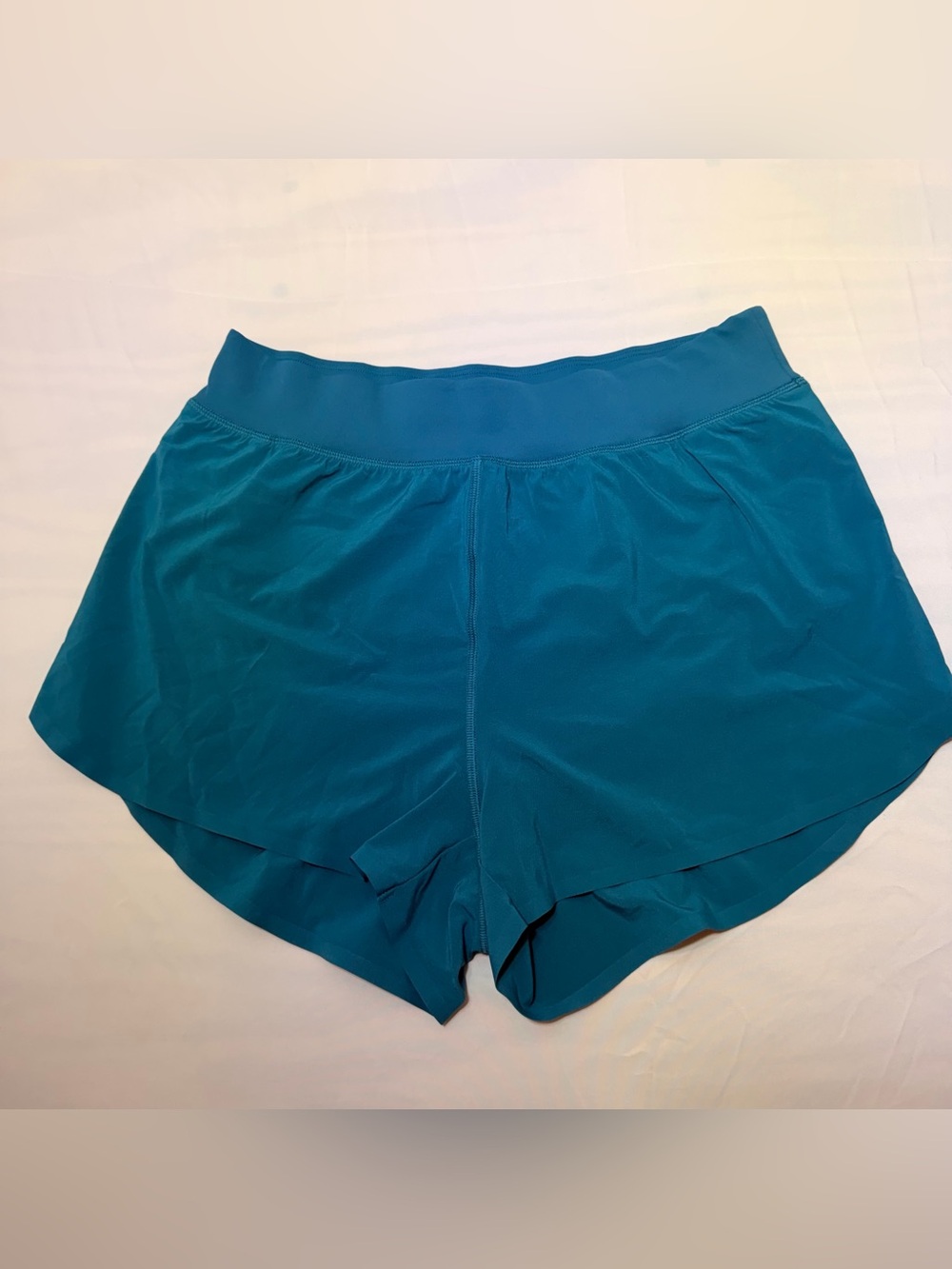 CRZ YOGA Borealis Green Athletic Sports Shorts
